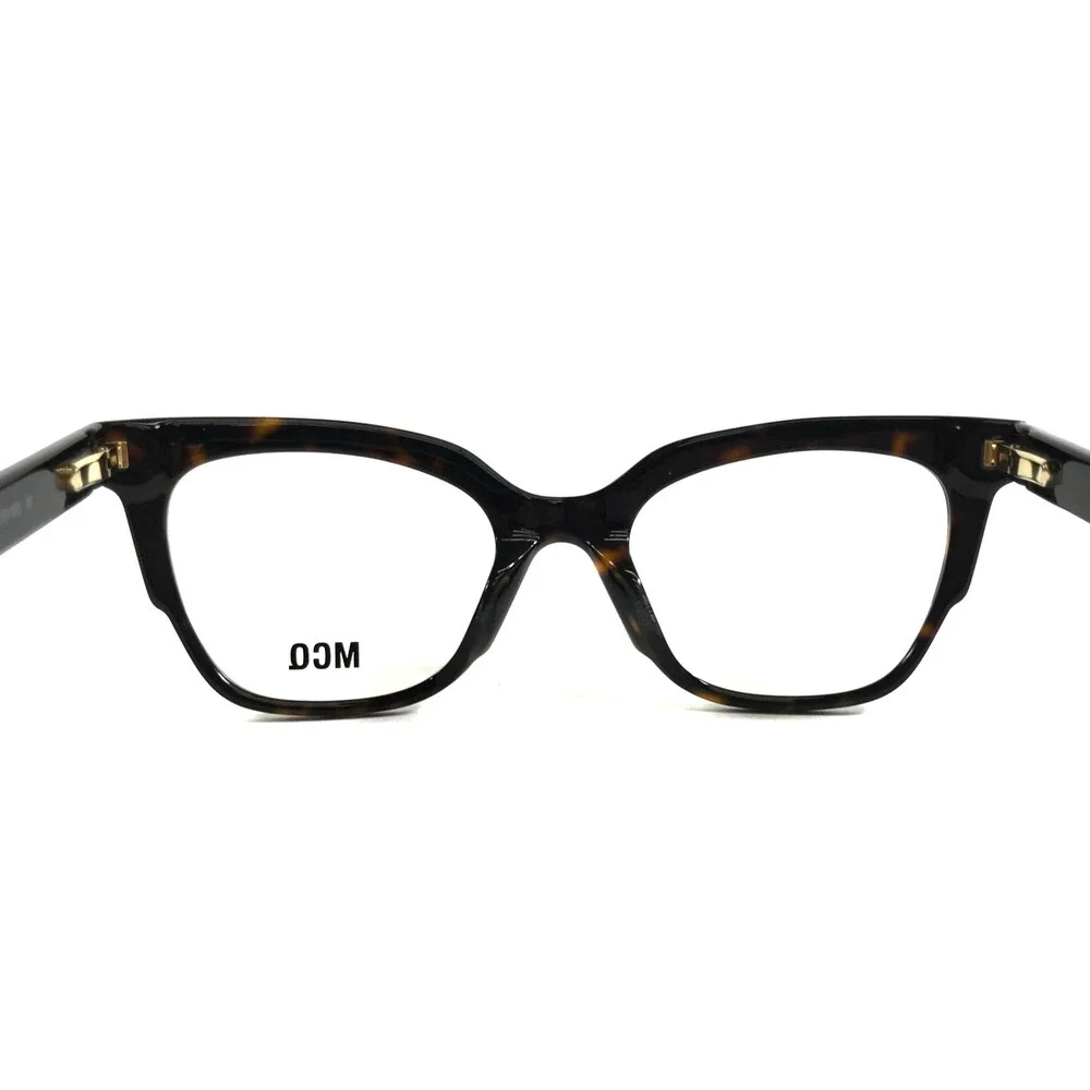 Alexander McQueen MCQ Eyeglasses Frames MQ03660 002 Dark Tortoise 50-19-145